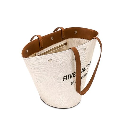 SAINT LAURENT Rive Gauche Tote Bag - Picture 2 of 6